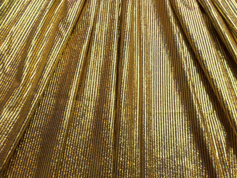 2.Gold-Black Mini Stripes Foil
